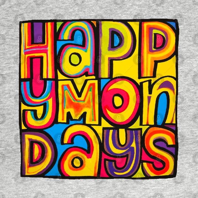 Retro Happy Mondays Logo by Liar Manifesto